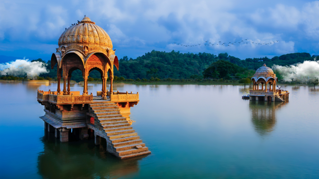 Gadi Sagar manmade Lake - Jaisalmer Rajasthan