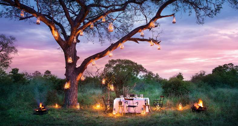 Safari Culinary Adventures in Kruger National Park with luxury dining.