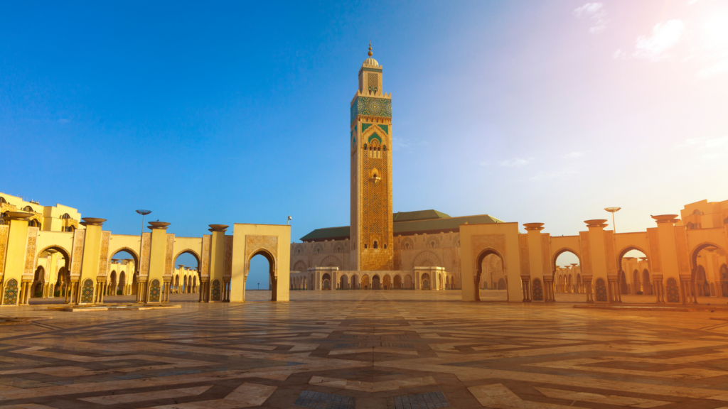 Hassan II Mosque, a must see historical landmark to visit on any visit to Casablanca